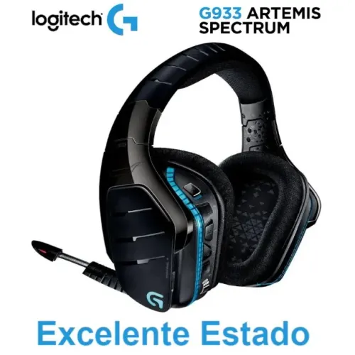 Headset Gamer Sem Fio 7.1 Logitech G933 Artemis Spectrum