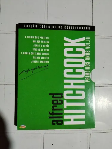 Box DVD Alfred Hitchcock primeiros anos vol.3