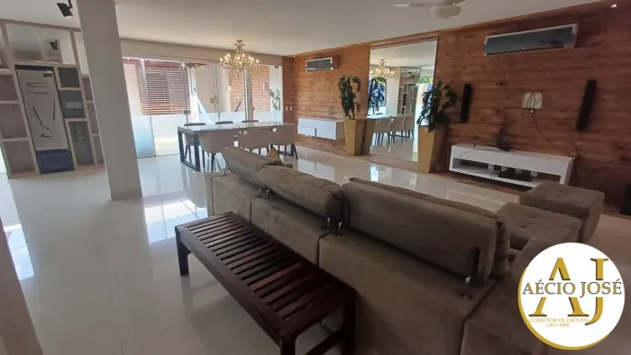 Alugo casa semi mobiliada no cond. Saint Joseph com 3 suítes, 300m² e piscina