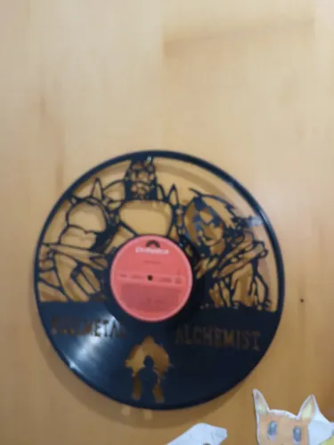 QUADRO DE VINIL FULLMETAL ALCHIEMIST