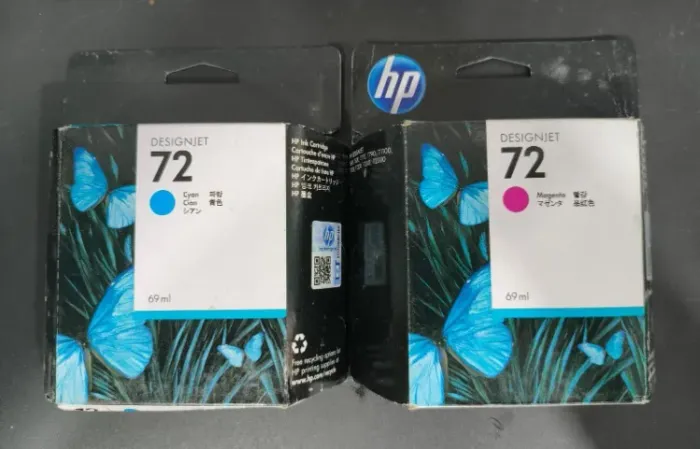 Lote 20 cartuchos HP 72 novos originais lacrados