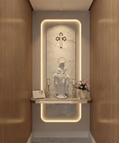 DECORAÇÃO SANTUARIO DE GESSO 