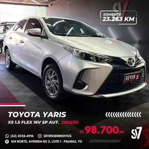 Toyota Yaris XS 1.5 Flex 16V 5P Aut. 2023