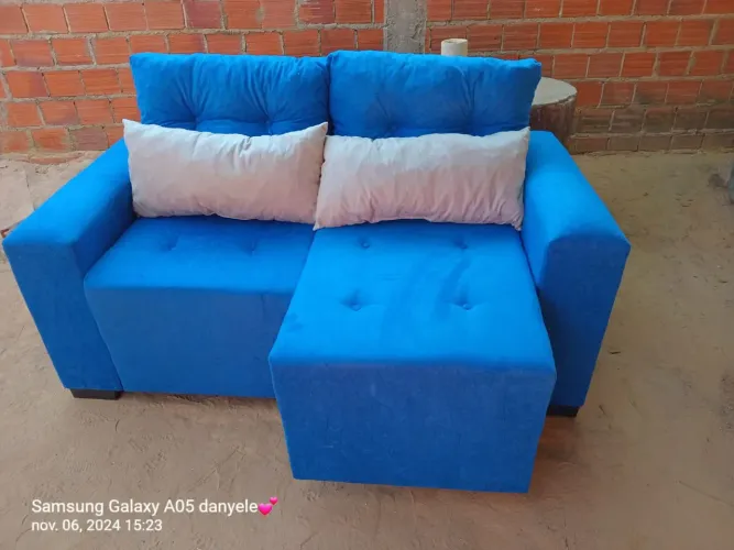 Sofá retrátil 2 lugares 