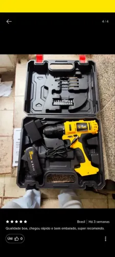 Parafusadeira The Black tools 12v