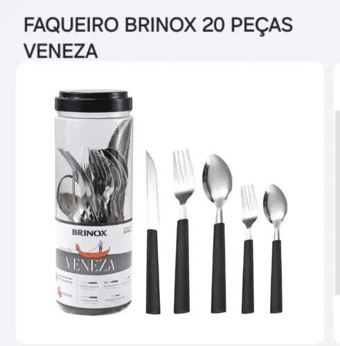 Kit com 20 talheres