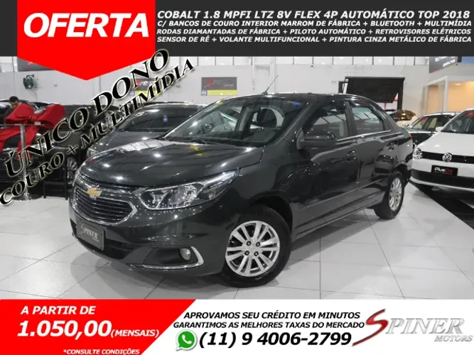 Chevrolet Cobalt LTZ 1.8 8V Econo.flex 4P Aut. 2018