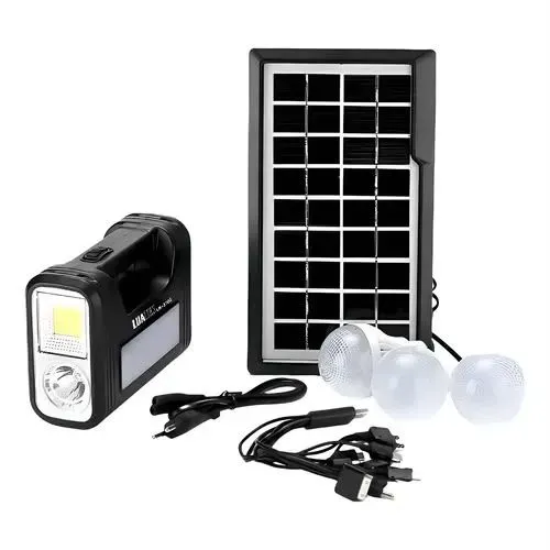 Kit solar iluminação portátil