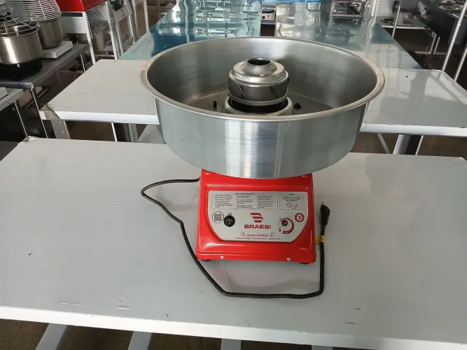 Máquina De Algodão Doce Profissional Adb-02 Bivolt Braesi