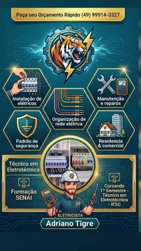 Eletricista Profissional em Lages - Instalação, Reparos e Manutenção