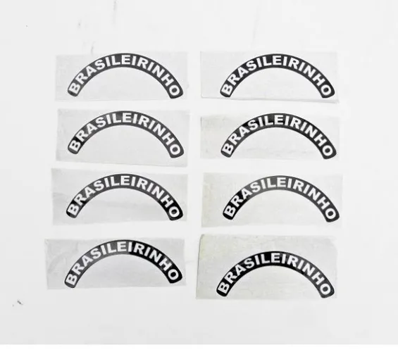 Adesivo Logo da Roda do Triciclo Antigo Bandeirante Brasileirinho Kit