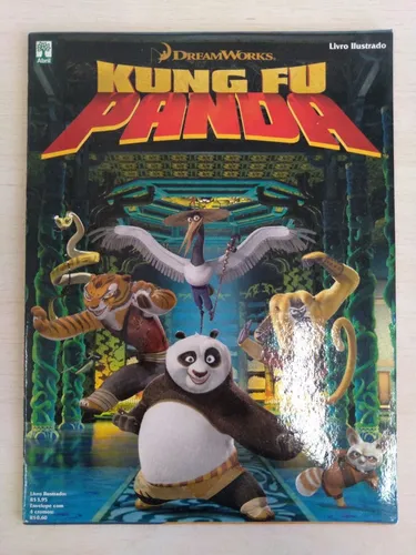 Álbum de figurinhas Kung Fu Panda