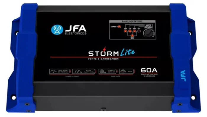 Fontes JFA Storm Lite Automotiva 12v 60A Novo 1 ano de garantia