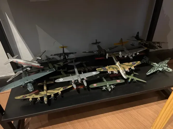 Coleção completa aviões de guerra