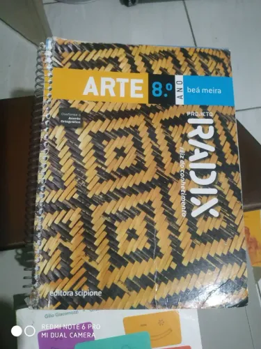 Livro Arte Projeto Radix 8 ano 