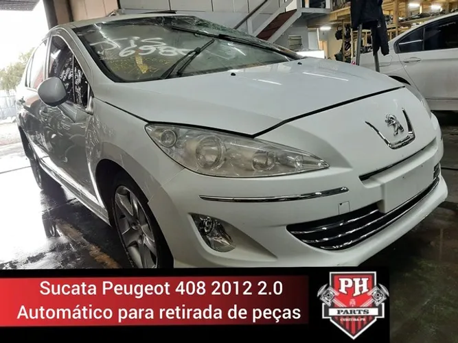 Sucata Peugeot 408 2.0 2012 para retirada de peças 