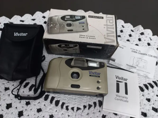 Camera fotografica analógica VIVITAR 