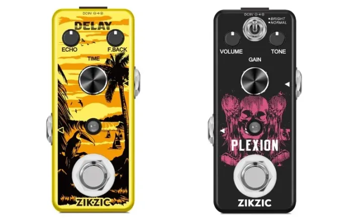 Pedal Guitarra Rowin Duo Overdrive + Delay Zikzic Edition