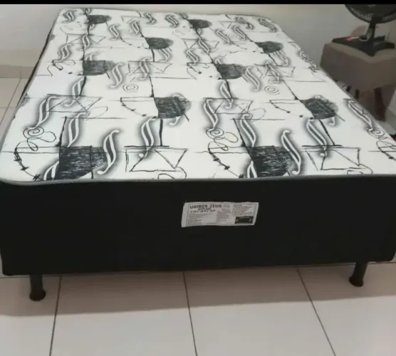 Cama Box Casal Unibox Zeus só hj 550,00