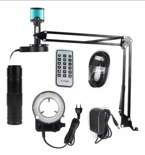 Microscópio Digital Profissional Consertos 4K 48MP + Lente HDMI  Entrego Anápolis Goiânia