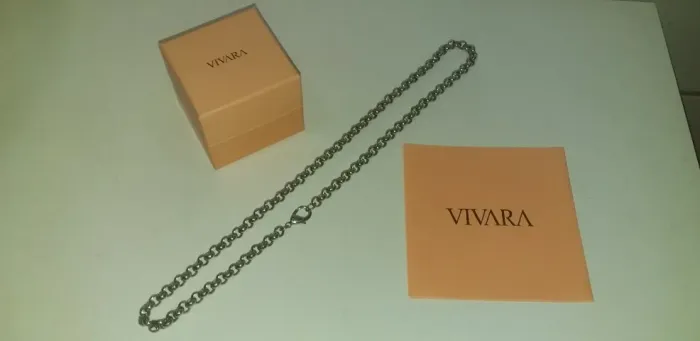 Colar Aço Vivara - 60cm Aberto - 30cm Fechado