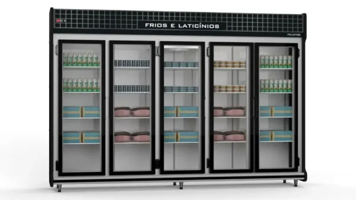 Geladeira Conveniência Expositor de Bebidas Frios e Laticínios