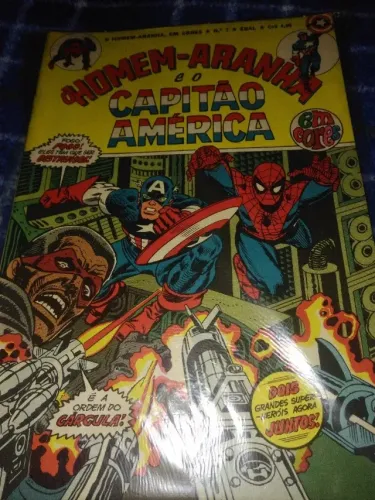 Edições Da Ebal Homem Aranha Superboy Capitao America