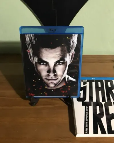Bluray star trek 3 discos com luva