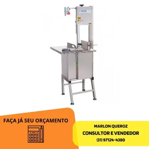 Serra Fita Beccaro com Pé Inox Nova