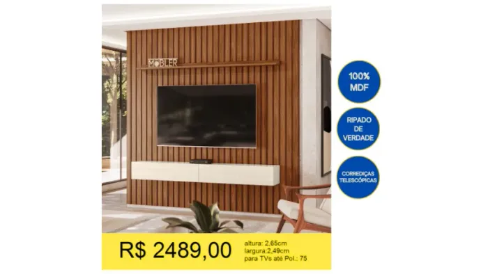 LINDO HOME DE SALA A PRONTA ENTREGA!!