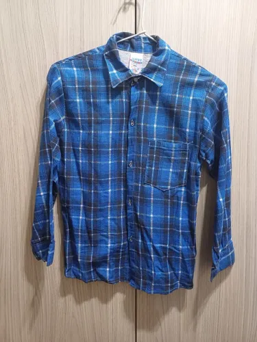 Camisa xadrez tam 12 masc.