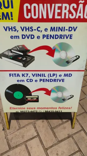 Conversão de VHS