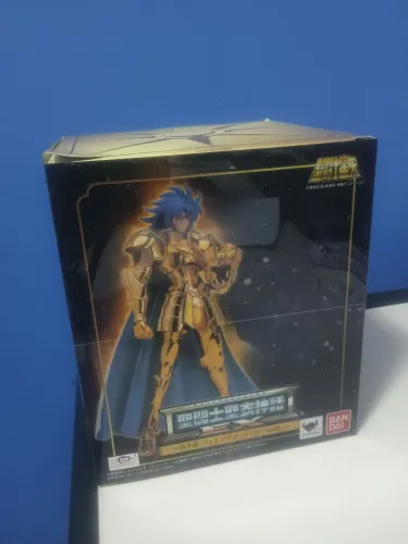 Boneco Cavaleiro Do Zodíaco Saga de Gêmeos Revival Ex Bandai Caixa Aberta