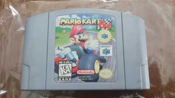 Mario Kart 64 - Nintendo 64+ manual original