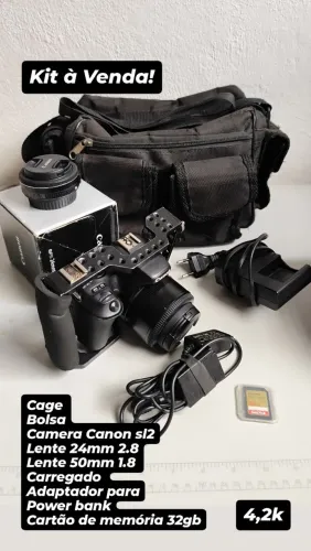 Kit camera Canon