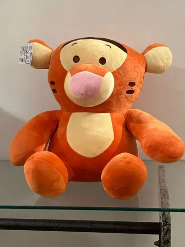 Baixou o preço! Ursinho Tigrão Pelúcia macio Perfumado - 40 cm - NOVO