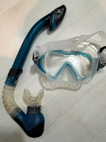 Conjunto de máscara e snorkel
