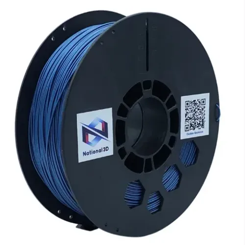 Filamento PLA High speed - Azul Cobalto - National 3D - 1.75mm - 1KG