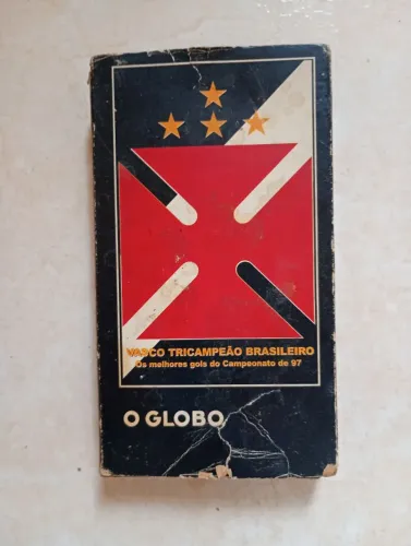 Fita VHS Vasco Tricampeão Brasileiro original