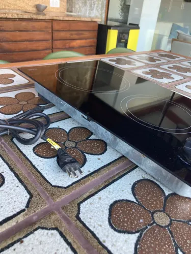 Cooktop Fischer 2 bocas (NÃO É POR INDUÇÃO)