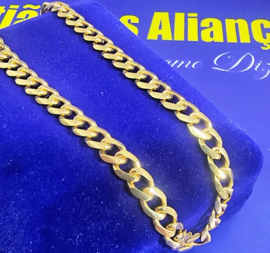 Pulseira Corrente Elos Maciço Ouro 18 Kilates Peso 11.40 Gramas 20 Cm 5 mm