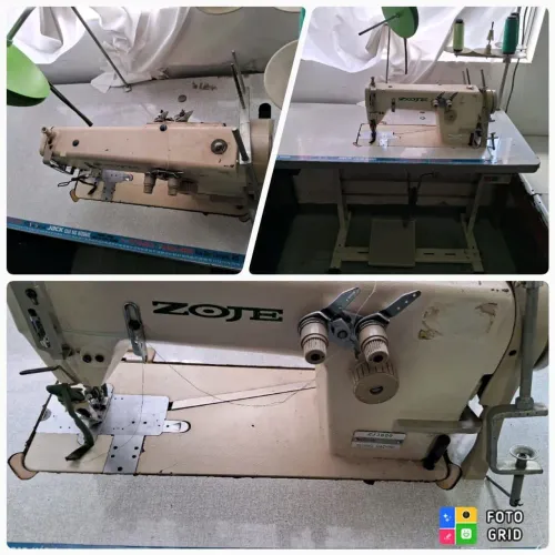 Maquina Costura Industrial- Cobre Gola