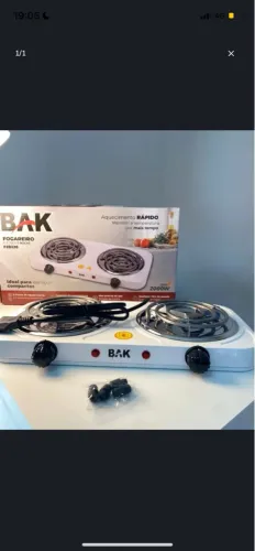 Fogareiro 2 bocas 2000W