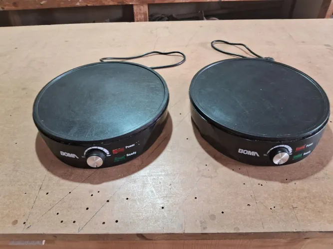 VENDO MÁQUINA ELÉTRICA DE CREPES