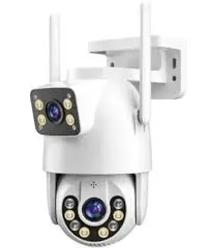 Câmeras De Segurança Lente Dupla Full Hd Vigilância Comercial Residencial