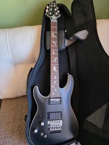 Guitarra Schecter Damien Platinum-6 FR S canhota
