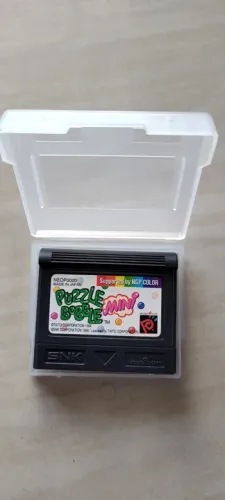 Puzzle Bobble Mini p/ Neo Geo Pocket Color - cartucho videogame