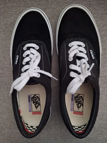 Tênis Skate Era Black White Vans - Tam. 45 - Novo/Original