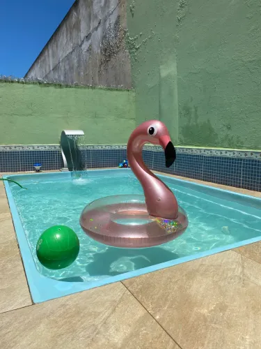 Casa na Praia com piscina e área Gourmet - Porteira Fechada.