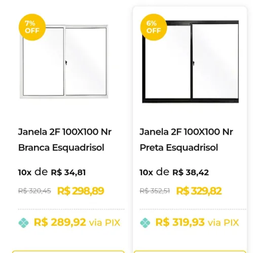 2 portas de aço 4 janelas alumínio com vidro